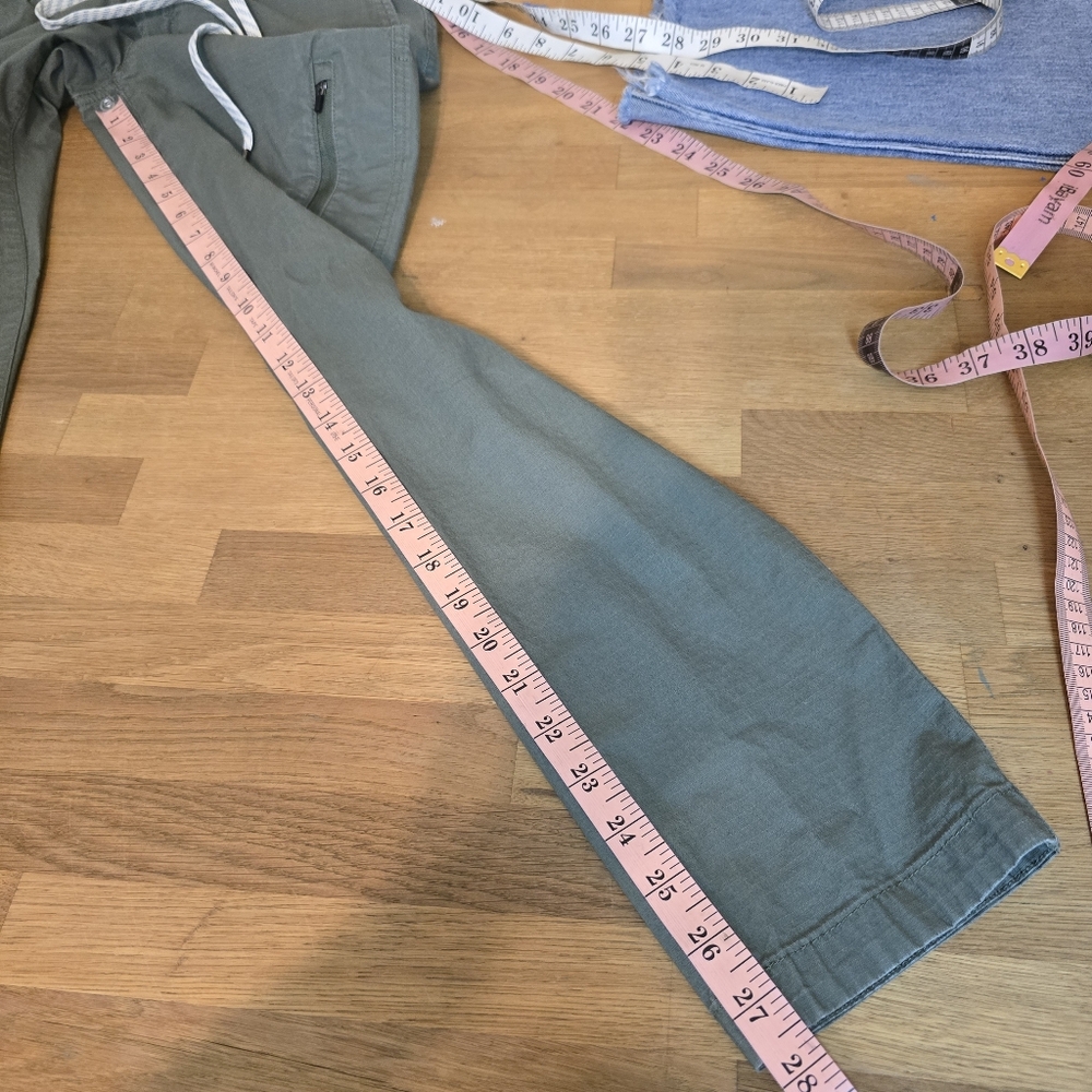 Vuori Women's Ripstop DuraTerra Pants In Olive Army Green XS - Picture 11 of 12